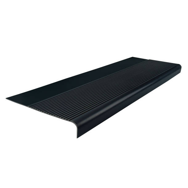 ROPPE 48" Vinyl Rib Round Nose Stair Tread Wayfair